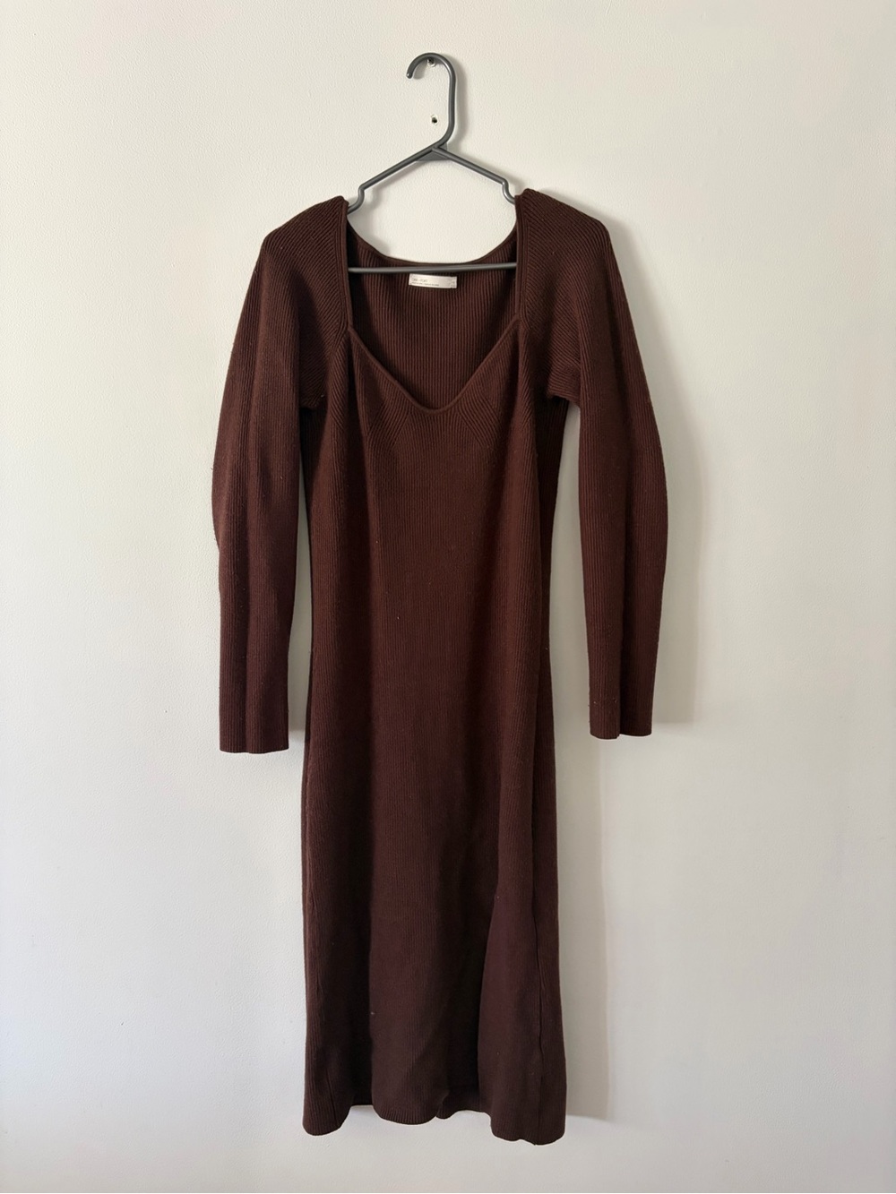 OAK + FORT Midi Knit Dress